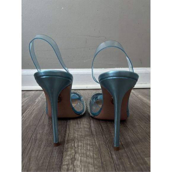 AQUAZZURA Gatsby Sling 105 heels US 6.5 $1250 - Picture 10 of 13